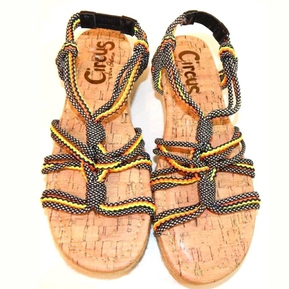 Circus Sam Edelman Athena Neon Rope Espadrilles - Picture 1 of 6